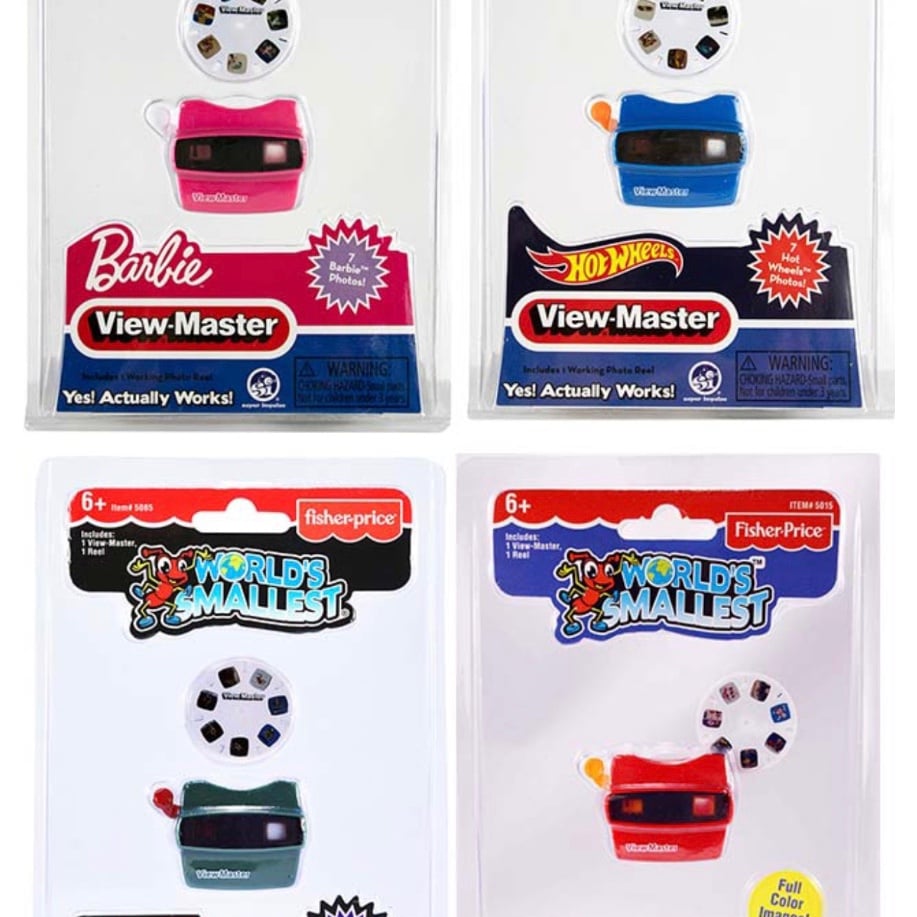 WORLDS SMALLEST VIEW FINDER- COMPLETE SET OF FOUR (4)