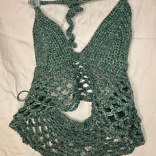 Mermaid crochet top