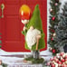 14IN Garden Gnomes Statue Outdoor Clearance, Solar Lights Gnome