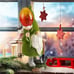14IN Garden Gnomes Statue Outdoor Clearance, Solar Lights Gnome