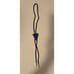 Blue Gold Black Iridescent Vintage Original Glass Western Bolo Triangle Tie
