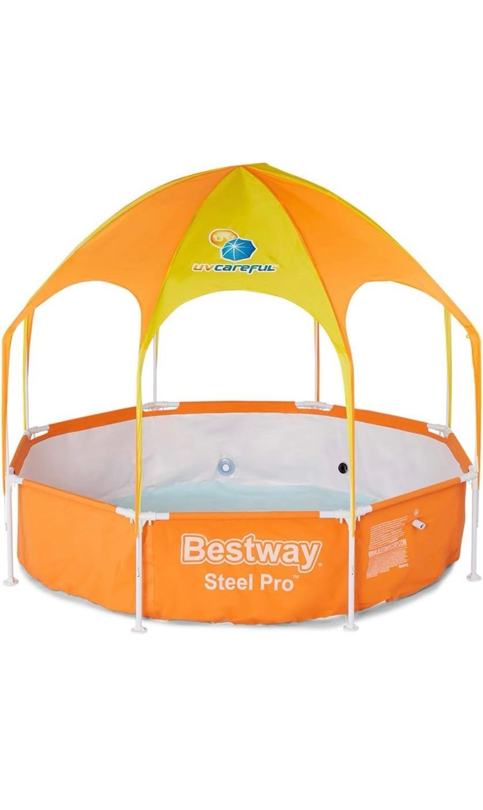 Brand New in Box Bestway Pool - 8 ft. with Misting UV Canopy