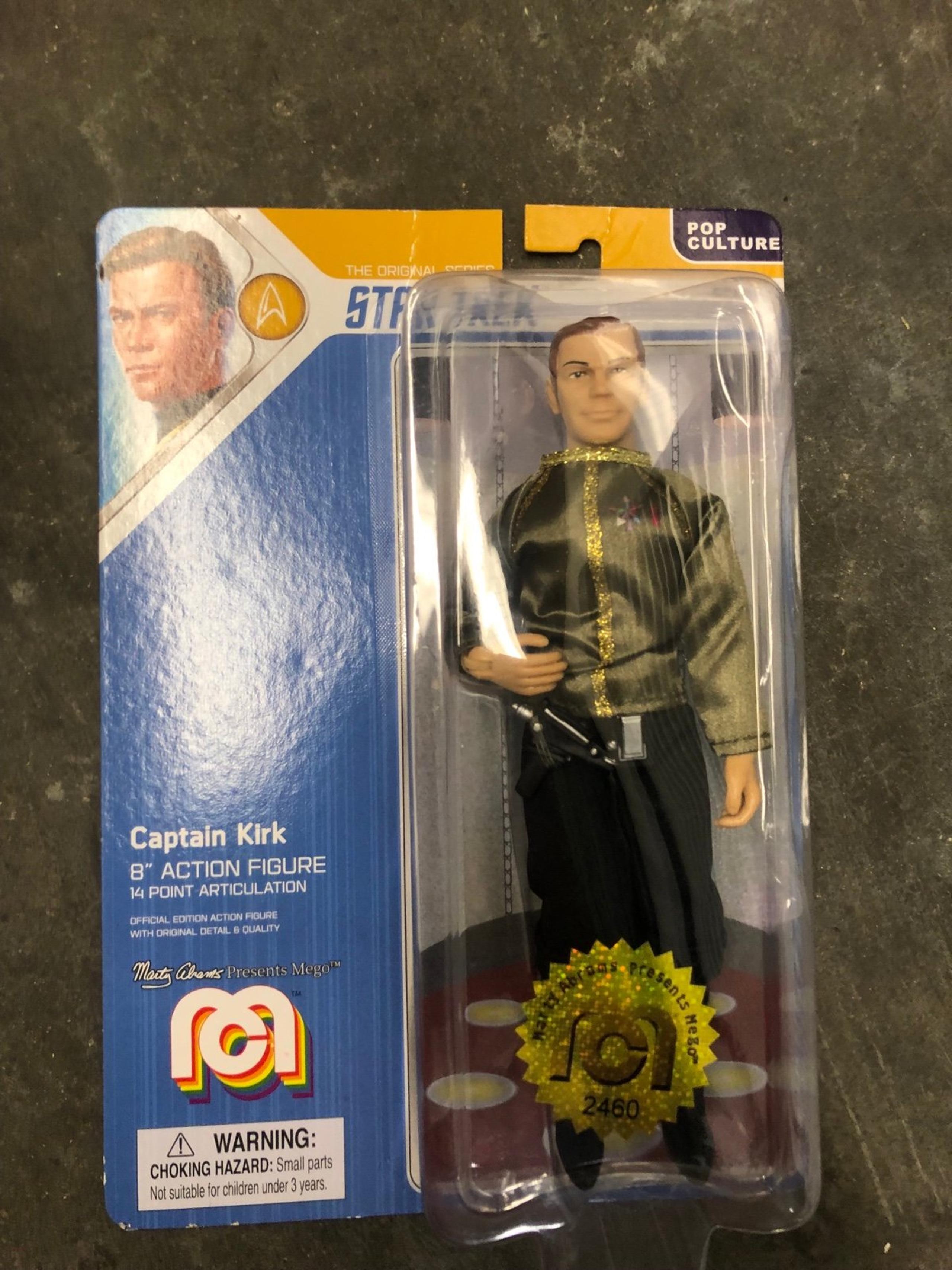 Marty Abrams Mego Star Trek Captain Kirk 8” Figure  2018 Number 2460