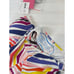 NWT Kate Spade One-Piece Bathing Suit Geobrella Moulded Bandeau Swimsuit Size S