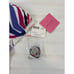 NWT Kate Spade One-Piece Bathing Suit Geobrella Moulded Bandeau Swimsuit Size S