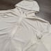 Athleta Jacket Womens XL White Pacifica Illume UPF Relaxed Full Zip Hooded Adult
