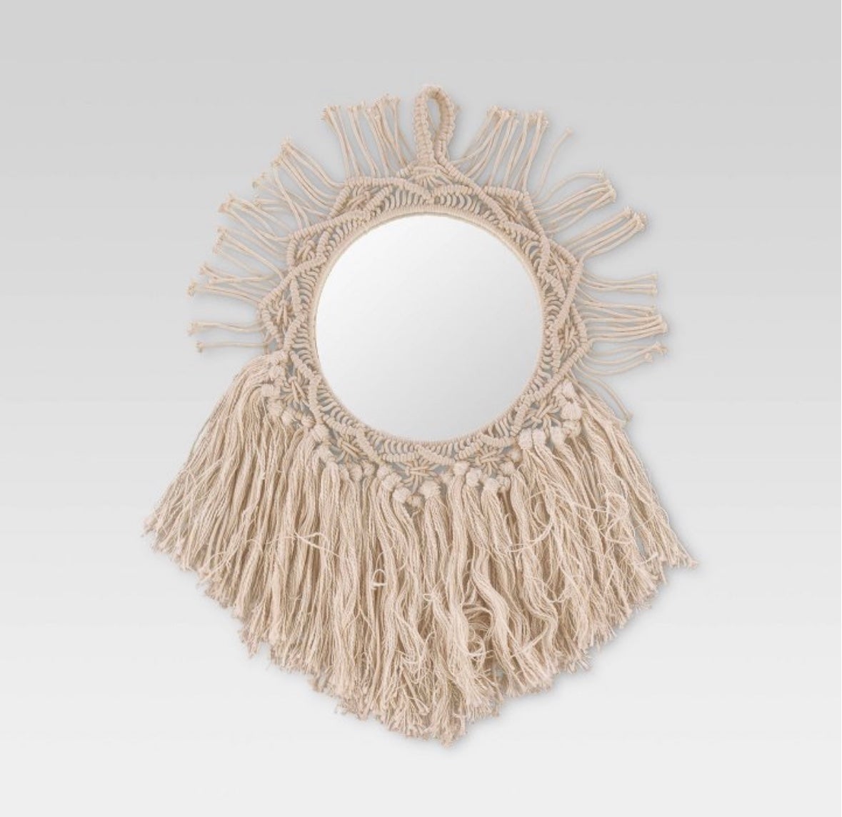 Opalhouse Macrame Wall Mirror 18