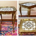 Vintage Hollywood Regency Florentine Italy Nesting Table