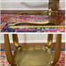 Vintage Hollywood Regency Florentine Italy Nesting Table