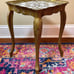 Vintage Hollywood Regency Florentine Italy Nesting Table