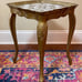 Vintage Hollywood Regency Florentine Italy Nesting Table