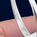 Vintage sapphire and diamond Shane company ring 10 karat white gold