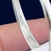 Vintage sapphire and diamond Shane company ring 10 karat white gold