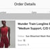 NWT Lululemon Wunder Train Longline Bra - size 12