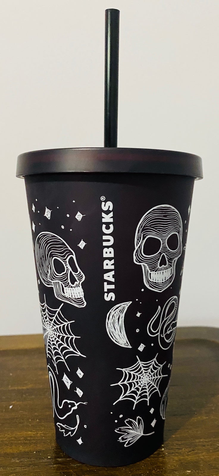 2019 Starbucks plum Halloween Tumbler