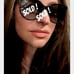 GUCCI GG0377SK 001 Cat Eye Black Crystal Black, Women's Sunglasses