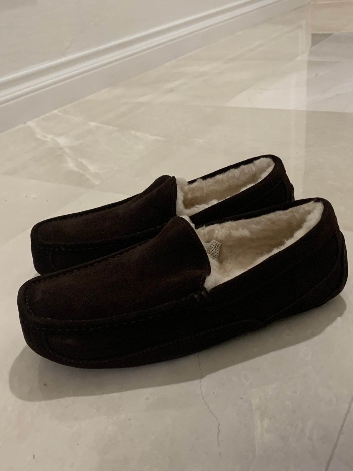 Ugg Ascot Slipper Leather Men's Shoes Size 14
