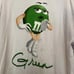 Vintage 90s RARE Green M&Ms Chocolate Candy Shirt Size 2XL