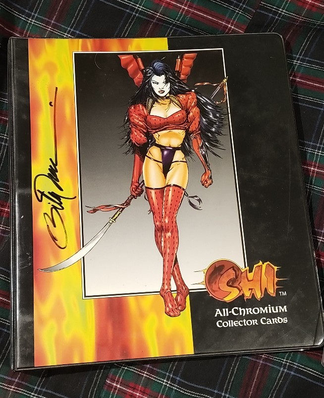 SHI Series II Visions of a Golden Empire complete set 1-90 w/ autographed binder