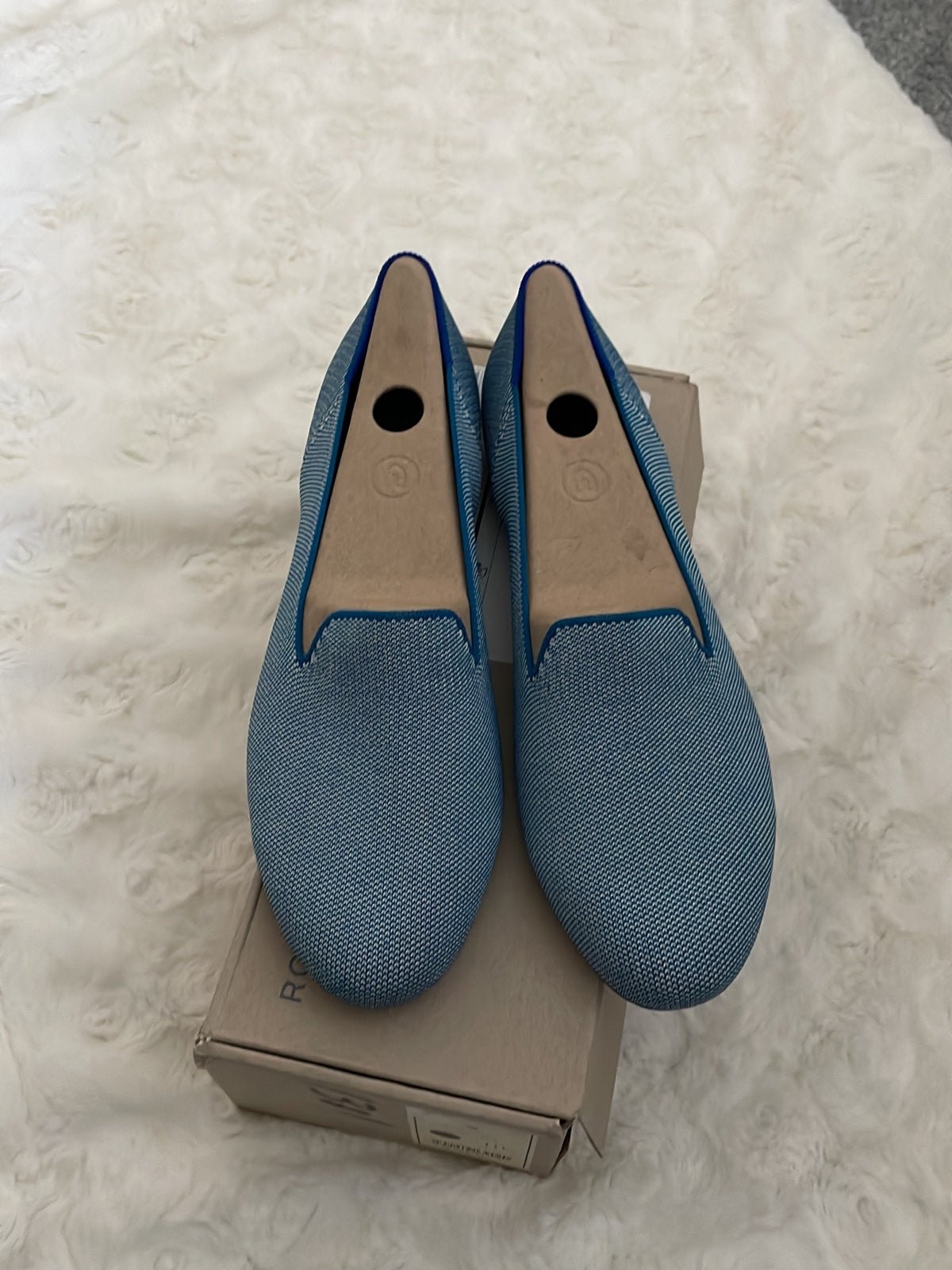 Rothy's Indigo Cloud OG Loafers Size 11.5 NIB