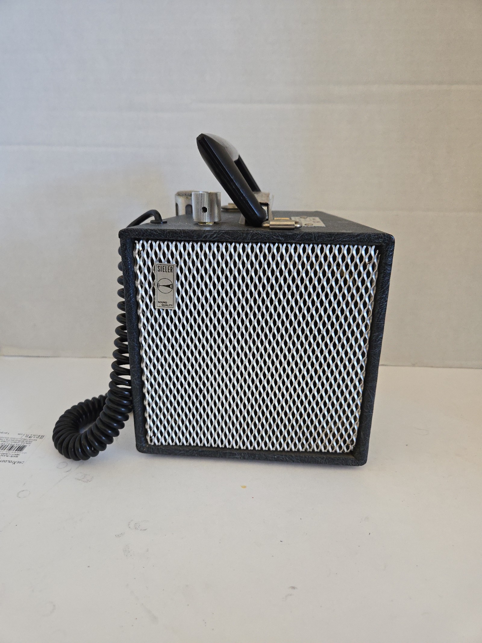 Vintage Voice Amp-25 Sieler Design Products, Megaphone
