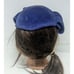 Vintage Womens Pinehurst Fifth Avenue Corona Italian Felt Wool Pillbox Hat Clean