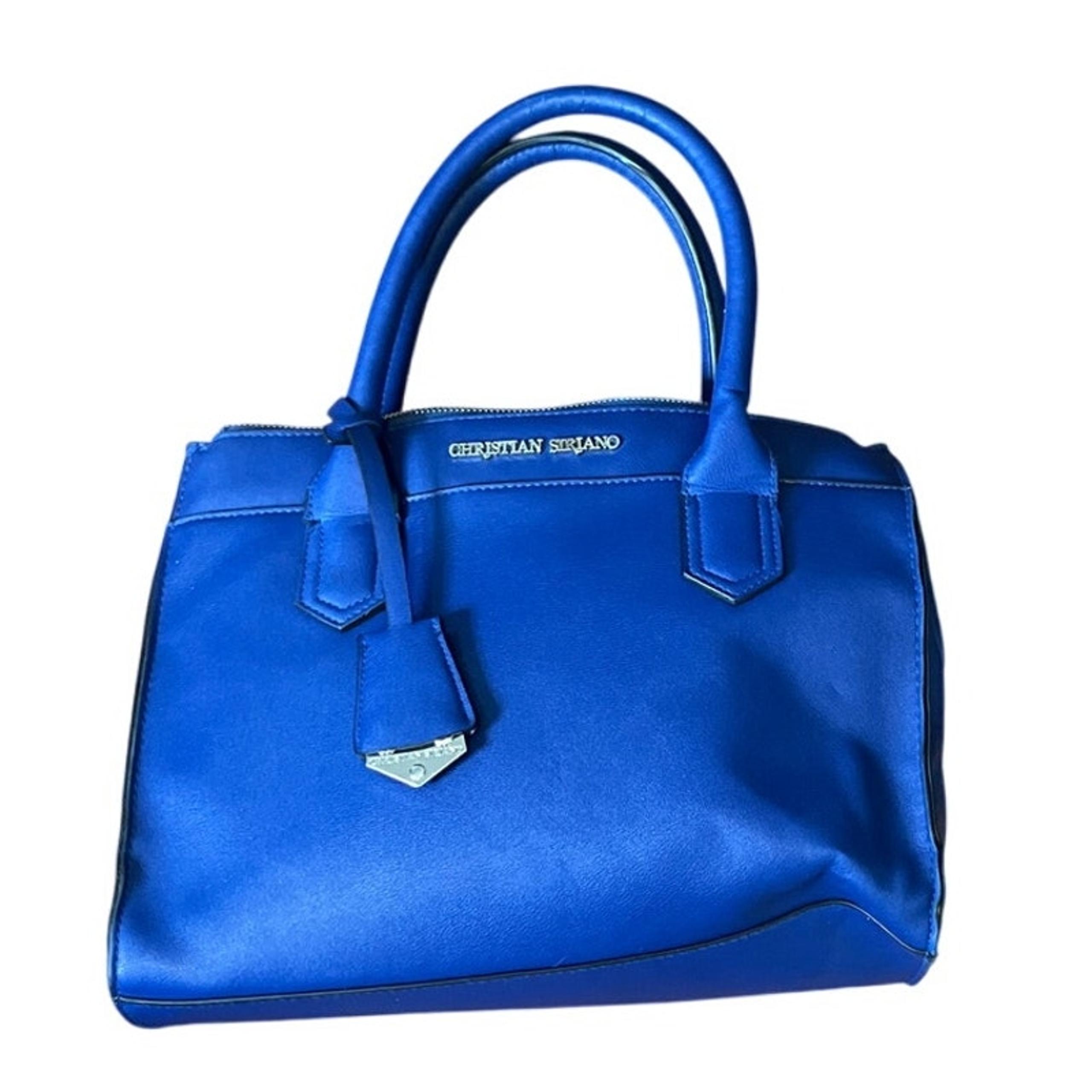 Christian Siriano Medium Shoulder Handbag Royal Blue Classic Purse