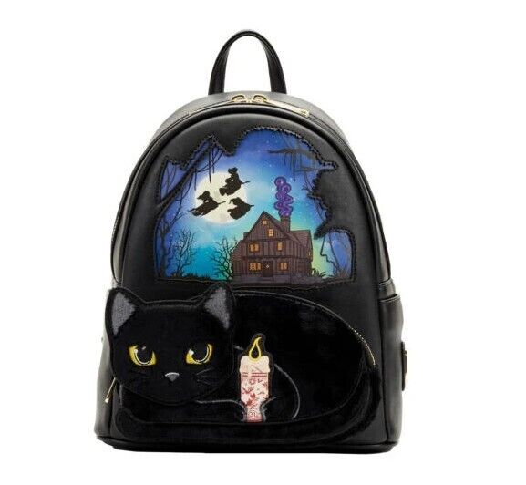 Loungefly Disney Hocus Pocus Binx Pocket Mini Backpack - Hard to find!