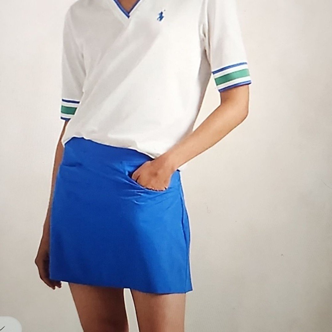 RALPH LAUREN 15 PERFORMANCE PLEATED SKORT SIZE XS