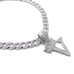 ICE BLING INITIAL V &10mm20 MIAMI CHAIN