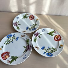 Vintage Cordon Blue Caroline set of 3 salad plates