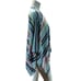 Talbots Striped Cape Poncho – One Size, Classic Cozy Layer