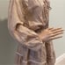 Watson X Watson Low Collar Blouse Dress in Taupe & Cream Size 8 New With Tags