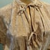 Watson X Watson Low Collar Blouse Dress in Taupe & Cream Size 8 New With Tags