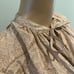 Watson X Watson Low Collar Blouse Dress in Taupe & Cream Size 8 New With Tags