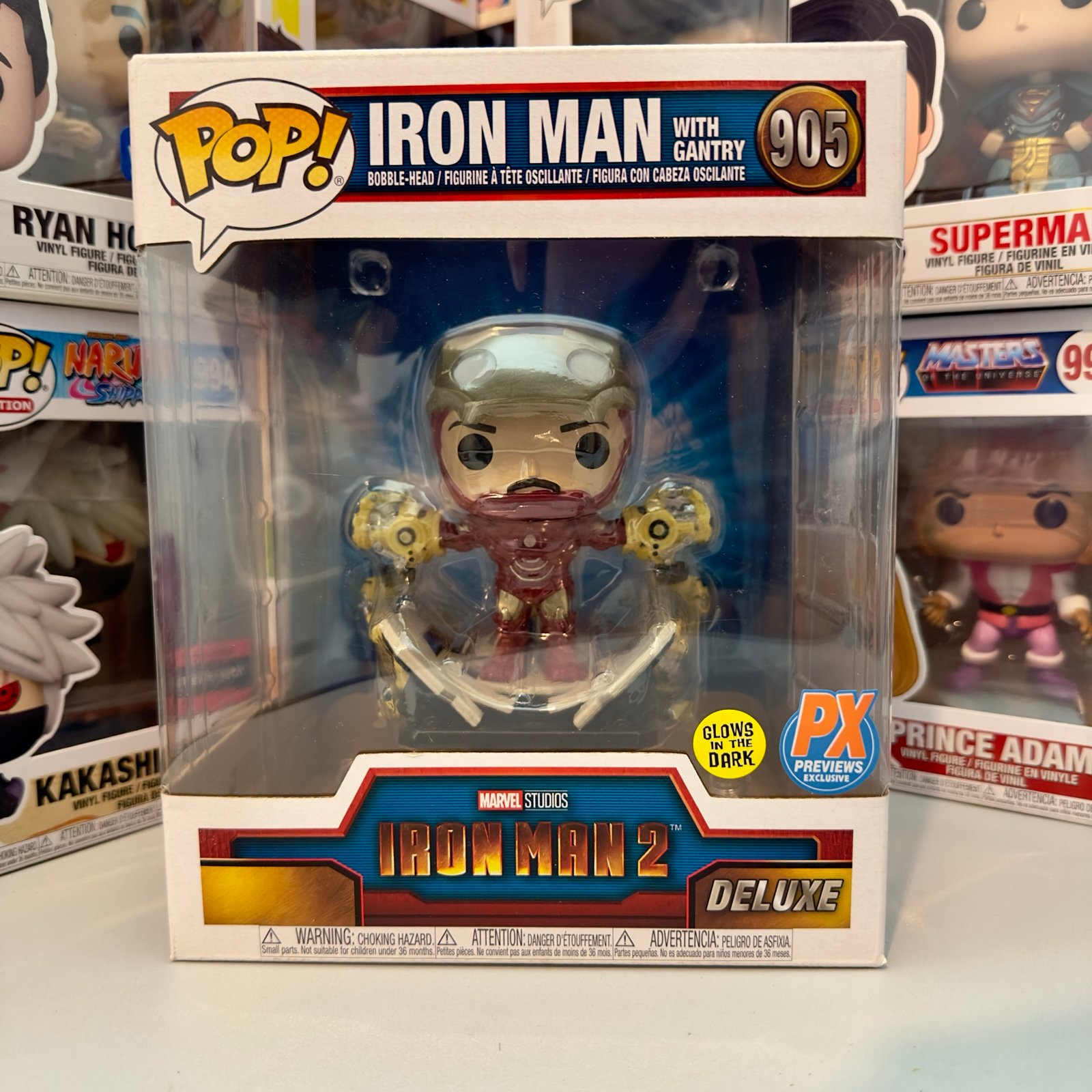 Funko Pop! Iron Man 2 - Iron Man with Gantry #905