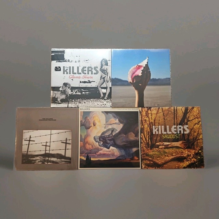 Lot of 5 Killers Records (New): Sawdust, Pressure Machine, Sam's Town, Wonderful