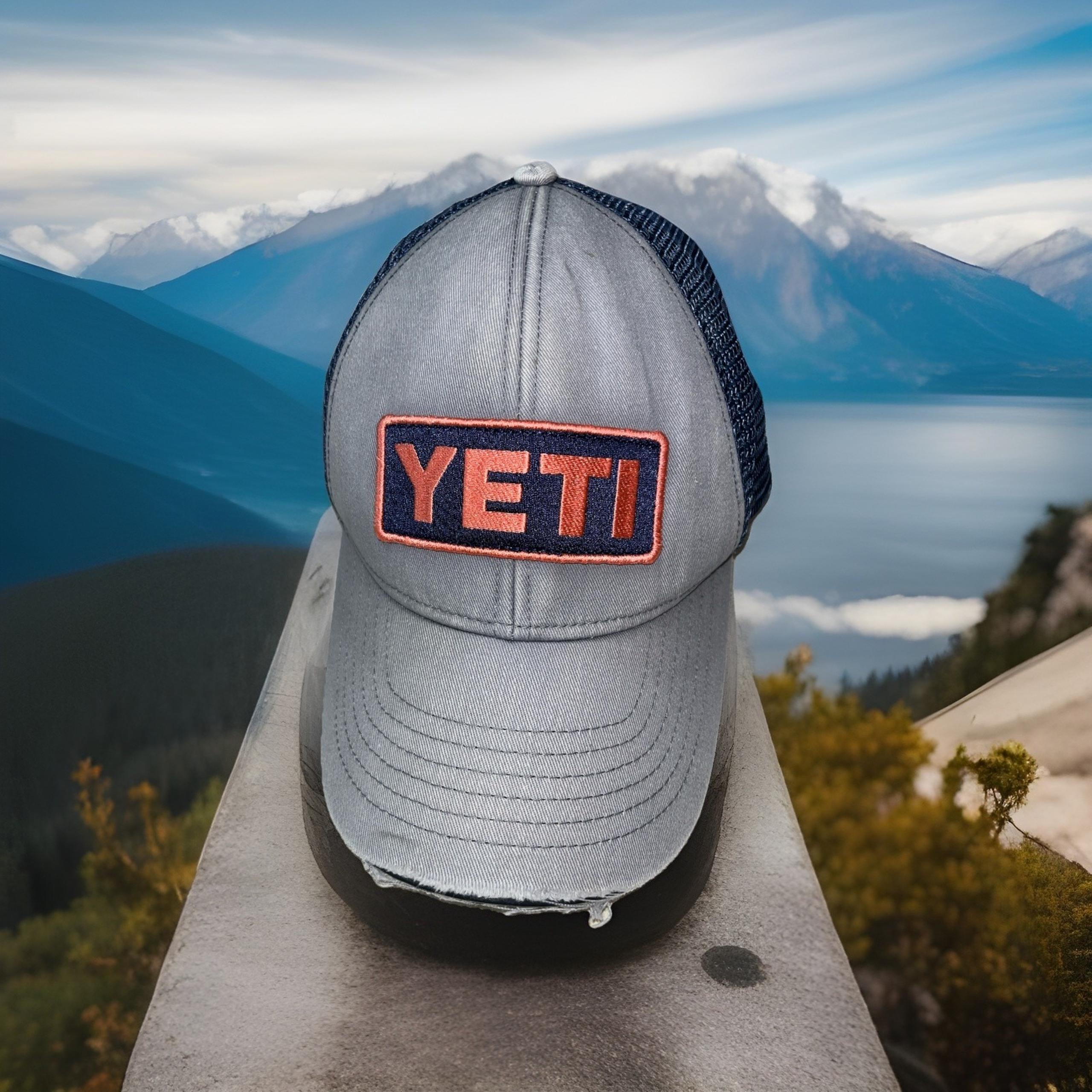 YETI Coolers Trucker Cap Stylish & Durable Beach Women's Or Men's Hat Clean Hats