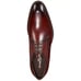 Massimo Emporio Men Gilli Derby Oxfords Size US 7.5M Two Tone Tobacco Leather