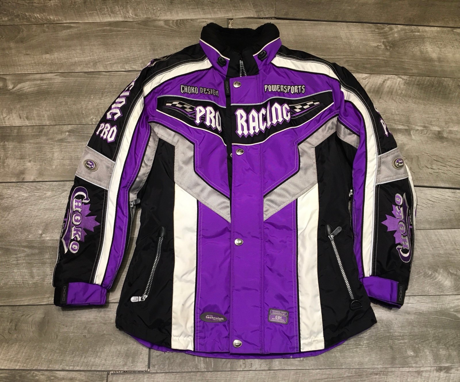 Choko Design Powersports Pro Racing Insulated Jacket Coat Women’s Size Medium