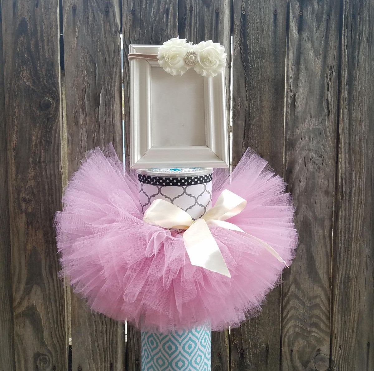 MOUVE ROSE PINK TUTU AND HEADBAND 24 MO