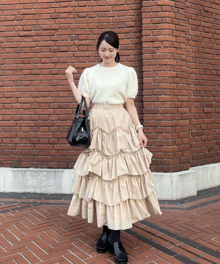 Treat ürself Ballerina pure tiered skirt