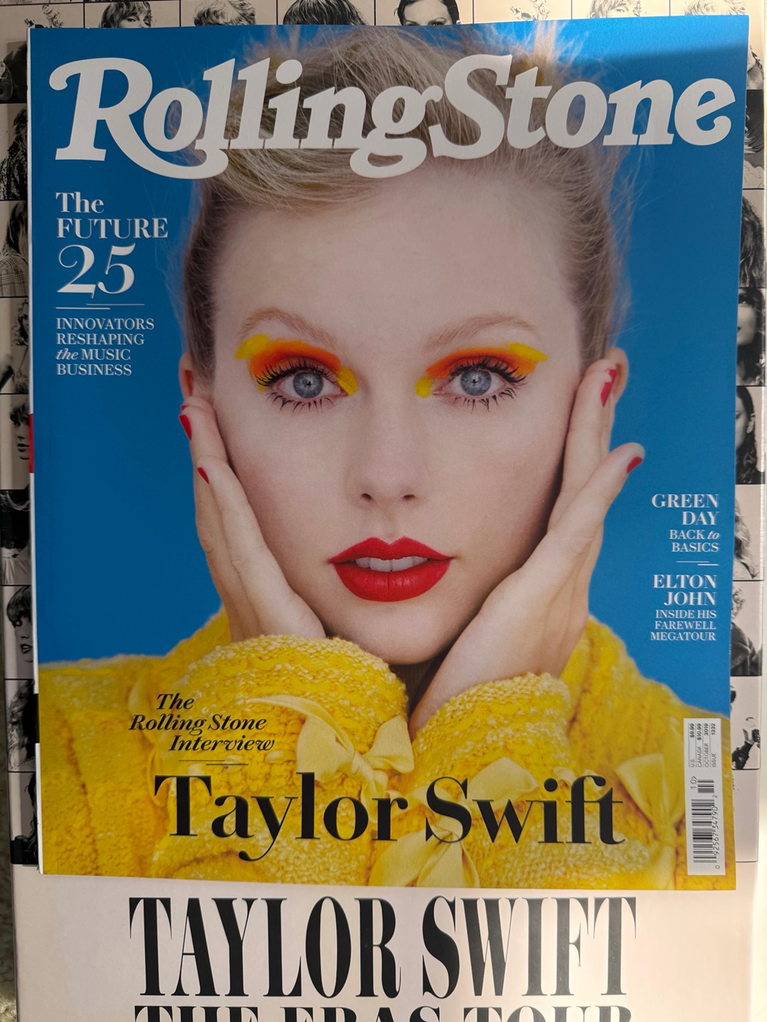 Taylor Swift Rolling Stone October 2019 Lover Era - Magazine