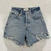 Agolde Riley Shorts Distressed Size 23 Denim Jean Shorts