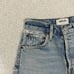Agolde Riley Shorts Distressed Size 23 Denim Jean Shorts