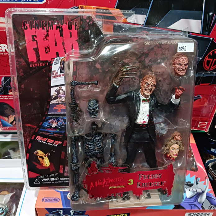 Mezco Cinema of Fear Nightmare on Elm Street 3 Freddy Krueger Horror Figure