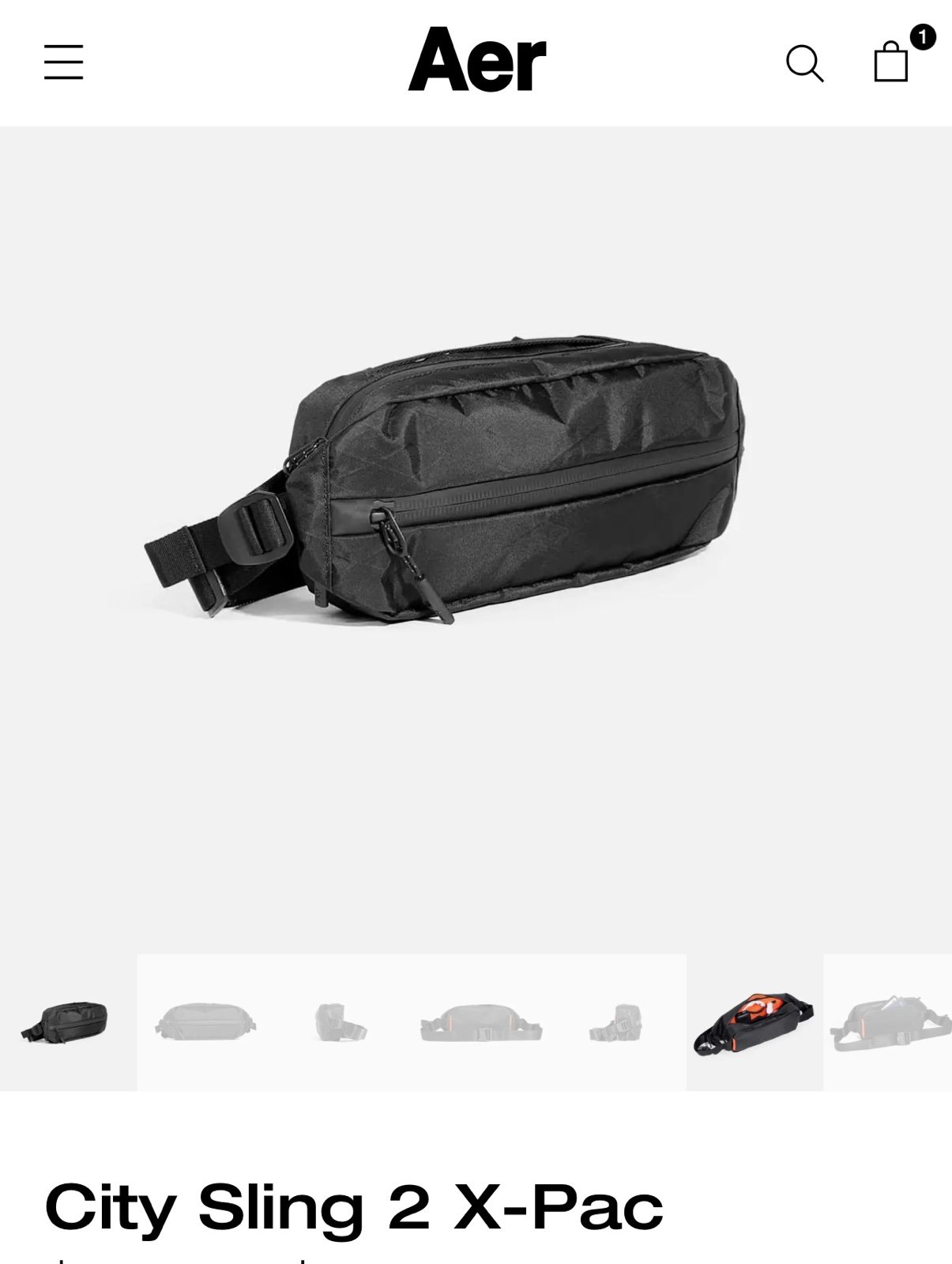 Aer City Sling 2 X-Pac