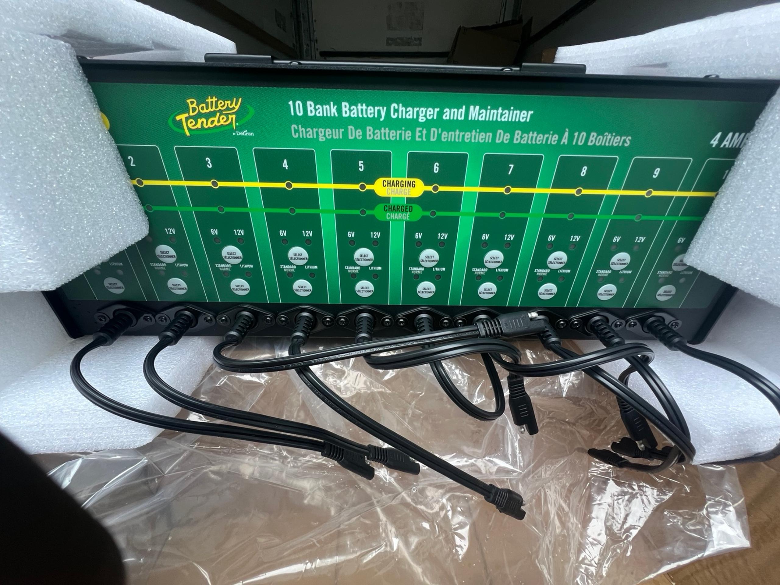 Battery Tender 10 Bank Multibank Charger