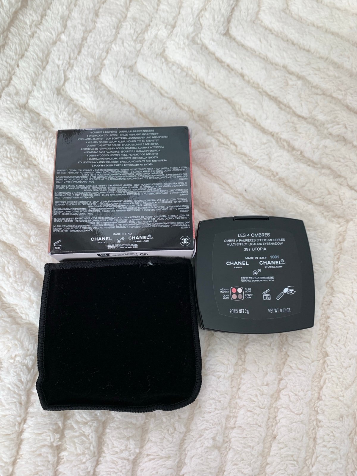 LES 4 OMBRES UTOPIA Multi-effect quadra eyeshadow 387