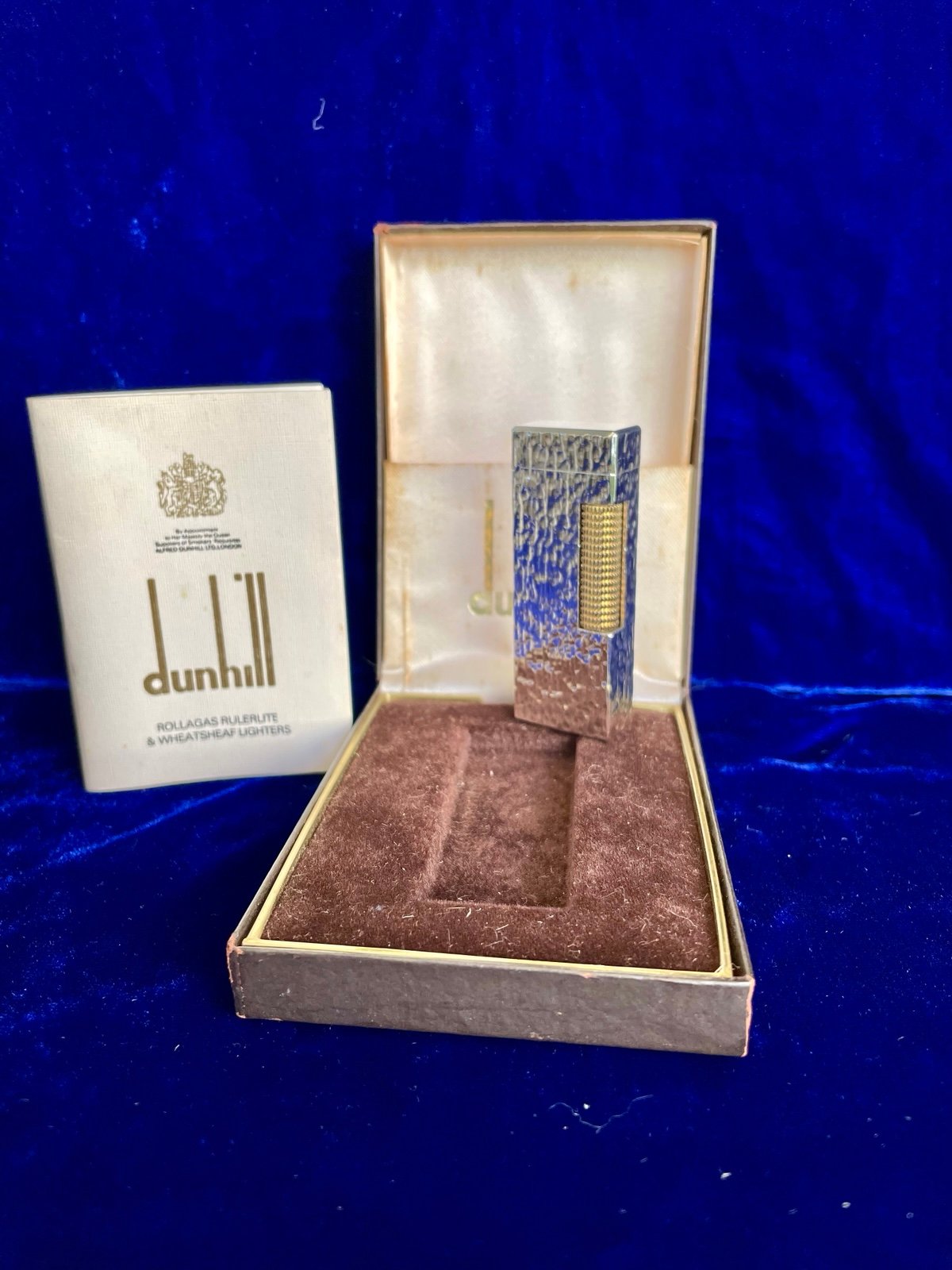 Dunhill Lighter Super Mint Condition Works 1 Year Warranty